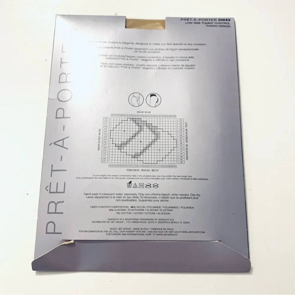 NWT GIVENCHY Low Rise Tummy Control with Thong Design, le beige natural